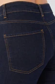 Kadın Rins İspanyol Paça Jean Pantolon - 6