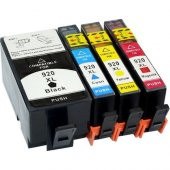 Photo Print HP 920XL Muadil Kartuş 4 Renk Officejet 7000 Tam Dolu Çipli Kullanıma Hazır - 1