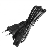 1.5 Metre C8 Teyp Işıldak Fişi Power Güç Kablosu Teyp Fişi 2X0.75 - 1