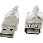 Usb Uzatma Kablosu Transparan 3 Metre - 1