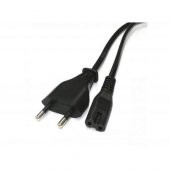 1.5 Metre C8 Teyp Işıldak Fişi Power Güç Kablosu Teyp Fişi 2X0.75 - 3