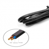 1.5 Metre C8 Teyp Işıldak Fişi Power Güç Kablosu Teyp Fişi 2X0.75 - 4