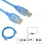 1.5 Metre Usb Uzatma Kablosu Usb 2.0 Erkek Dişi Uzatma Kablosu - 1