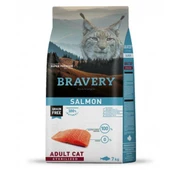 Bravery Tahılsız Somonlu Kısır Kedi Maması 7KG - 1