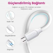 Shaza USB Lightning 2.4A Hızlı Şarj ve Data Kablosu 1M - 7