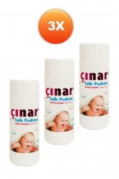Çınar Talk Pudrası 3lü Set 100gr - 1