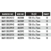 Bay-Tec Tork Otomotiv Bits Uç 10X30 (10 Adet) - 2