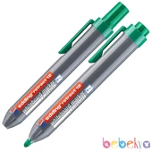 Edding BASMALI Silinebilir Beyaz Tahta Kalemi Edding 366 YEŞİL Flipchart Kalemi Sunum Kalemi - 1