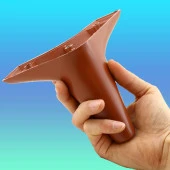 Aspen Lüks Mobilya Kanepe Sehpa TV Ünitesi Koltuk Ayağı 12 cm Kahverengi Baza Ayak - 4