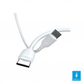 Shaza Type-C to Type-C 2.4A Hızlı Şarj ve Data Kablosu 1M - 3