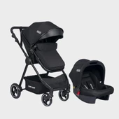 Tommybaby Handy Black New Travel (Seyahat) Sistem Bebek Arabası - 3