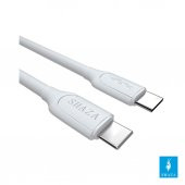 Shaza Type-C to Lightning 2.4A Hızlı Şarj ve Data Kablosu 1M - 2