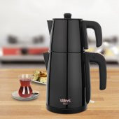 STİLEVS BLACK SERİSİ 4LÜ PAKET SİYAH - 1