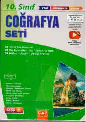 10.Sınıf Coğrafya Seti Çap Yayınları - 1
