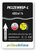 Prima Klima PK125-WHSPL Sessiz Fan 480 m3/h 125 mm - 3