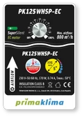 Prima Klima PK125-WHSPEC Sessiz Fan 800 m3/h 125 mm EC Motor - Hız Kontrol - 3