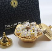 Altıncezve Orhan Efendi Çifte Kavrulmuş Antep Fıstıklı Hindistan Cevizli Lokum 400 G - 1