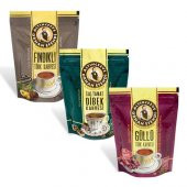 Altıncezve Orhan Efendi Keyif Paketi 1 Fındıklı + Dibek + Güllü Türk Kahvesi 3 x 100 Gr - 1