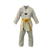 DragonDo 10011 Beyaz Yaka Taekwondo Elbisesi Taekwondo Dobok - 1