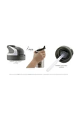 Laken Tritan Summit Şişe 0,45L - Kırmızı LKTNS4R - 4