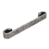 Eskitme Antik Gümüş Metal (128 mm-12.8 cm) Mobilya Mutfak Çekmece Dolap Dolabı Kulpu Kulbu Kulpları - 2