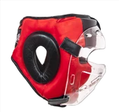 DragonDo 11750-L Deri Maskeli Boks - Kick Boks - Muay Thai ve MMA Kaskı - 2