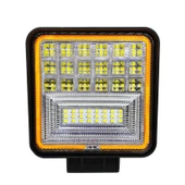 Kare kırmızı angelli sis lambası 12-24V - 1