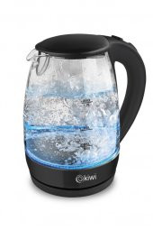 Kiwi 3328 Cam Su Isıtıcı Kettle Siyah - 1