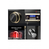 MÜHLEN G.D. Safe Box 120 H İki Katlı 120cm Boyunda Şifreli ve Alarmlı Çelik Kasa Büyük Boy  120cm Yükseklik - 8