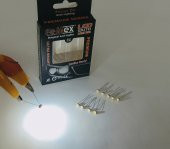 FEMEX Premium T5 T4 10lu İnce Bacaklı Kıl Led Mini Led Ampul Parlak Beyaz - 1