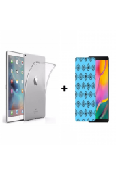 Apple iPad Mini 5 Şeffaf Silikon Kapak Tablet Kılıfı ve Nano Ekran Koruyucu - 1