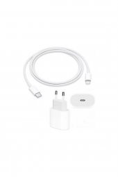 iPhone 11 Pro Uyumlu 20W Hızlı Şarj Aleti Adaptör Set Type-C to Lightining 1M Kablo - 2