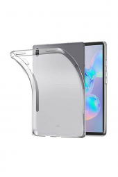 Lenovo Tab M10 FHD Plus TB-X606F Şeffaf Silikon Tablet Kılıfı Nano Ekran Koruma Dokunmatik Kalem - 2