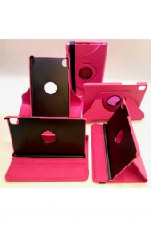 Lenovo M8 TB-8505F ZA5G0100TR 32 GB 8" Tablet Uyumlu 360° Dönerli Standlı Kapaklı Deri Kılıf thumbnail 5