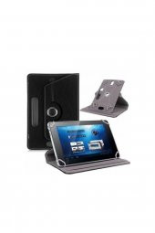 Huawei Matepad T10 9.7" Uyumlu 3 lü Set Universal Tablet Kılıfı Nano Ekran Koruma ve Kalem - 1