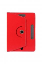 Alcatel Smart Tab7 Wifi 7" Uyumlu 360°Dönebilen Kapaklı Standlı Universal Tablet Kılıfı thumbnail 1