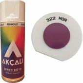 AKÇALI 322 MOR SPREY BOYA 400 ML - 1