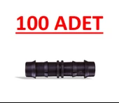 KURTAĞZI 16 MM EKLEME NİPELİ PLASTİK DAMLAMA 100 LÜ PAKET - 1