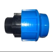 50MMX1.1/2" KAPLİN DIŞTAN DİŞLİ ERKEK ADAPTÖR - 1