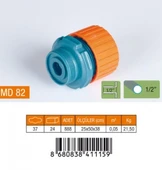 1/2" BATARYA HORTUM REKORU ERKEK MD82 - 1