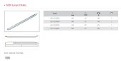 İZELTAŞ 300 MM LEVYE OLUKLU KROM 6350 26 0300 - 1