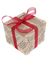 Babalar Günü Nostaljik Özel Kırmızı Oyuncak Kutusu Mavi Tetrisli - 5