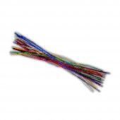 Metalik Renkli Şönil 50 Cm 25li 1 Paket Ticon 50 Cm Metalik Renkli Tüylü Tel 25 li 1 Paket - 2