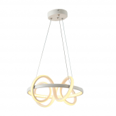 TT Aydınlatma TT003-BY  Sarmal Modeli Mat Beyaz Led Avize thumbnail 2