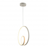 TT Aydınlatma TT004-BY  Göz Modeli Mat Beyaz Led Avize - 2