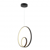 TT Aydınlatma TT004-SY  Göz Modeli Mat Siyah Led Avize - 2