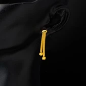 Burmalı Taşsız Altın Takı Seti thumbnail 4