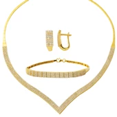 Çavuş 14 Ayar Altın Suyolu Takı Seti - 1