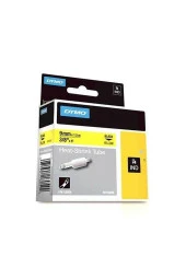 Dymo Rhinopro Isıyla Küçülen Şerit 9 Mm x 1.5 Metre Sarı/Siyah - 1