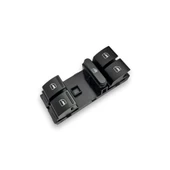 VW Golf 5 2004-2008 Sol Ön Kapı Cam Açma Düğmesi Dörtlü 1K4959857B - 1